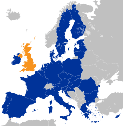 Brexit map