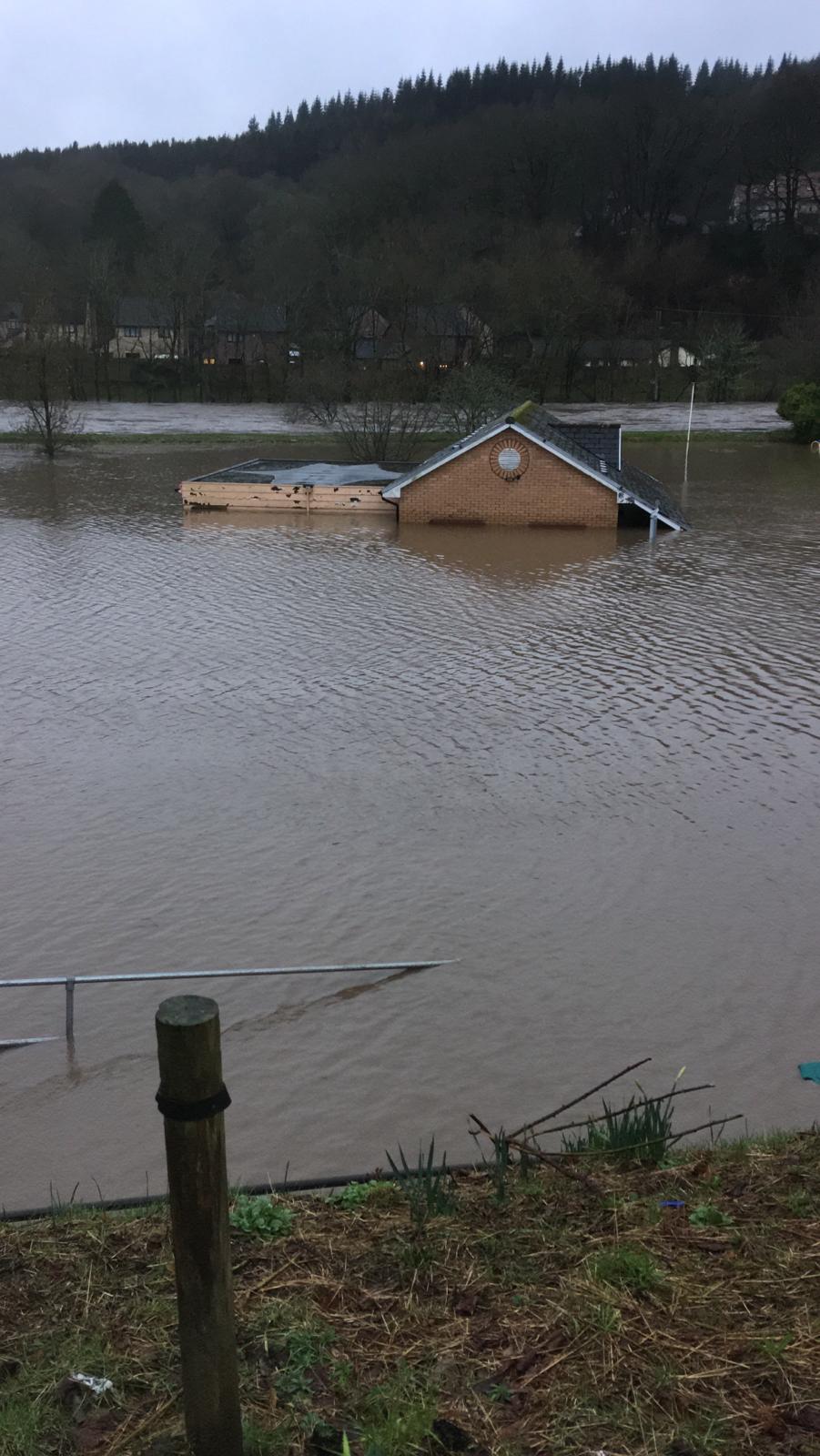 Taffs Well Flood