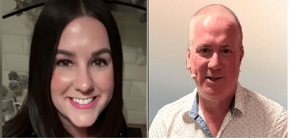 Lucy Connolly and Tony Horne